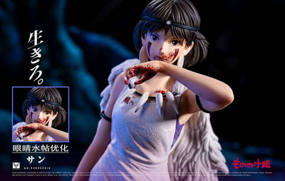 Princess Mononoke - San & Moro (Ver. B) 1/6 Scale Statue by White Deer Studio