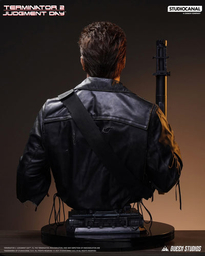 T-800 (Ver. 3) Battle Damaged (Mechanical) Life-Size Bust by Queen Studios