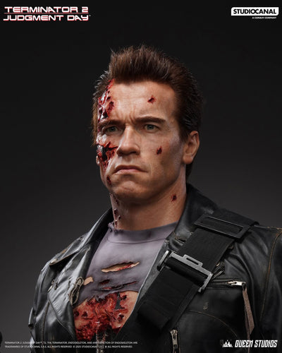 T-800 (Ver. 3) Battle Damaged (Mechanical) Life-Size Bust by Queen Studios