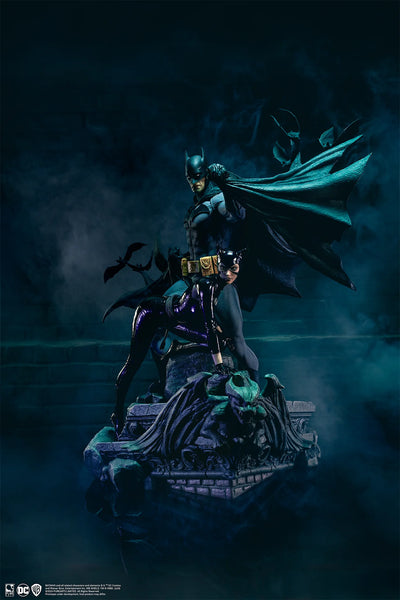 Batman & Catwoman 1/4 Scale Statue