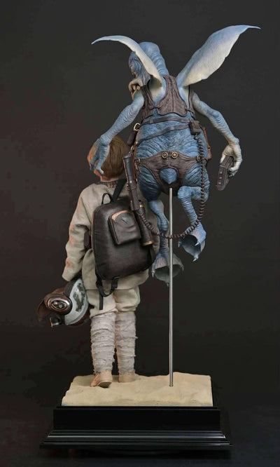 Young Anakin Skywalker & Watto Statue by JND Studio