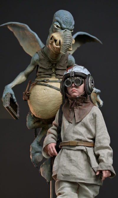 Young Anakin Skywalker & Watto Statue by JND Studio