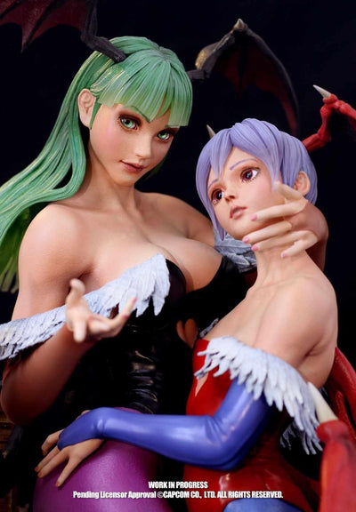 Morrigan and Lilith 1/3 Scale Statue