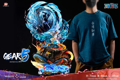 Luffy (Gear 5) Statue by Light Year Studio