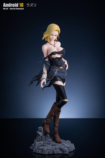Android 18 1/4 Scale Statue by Hunter Fan x Hero Belief