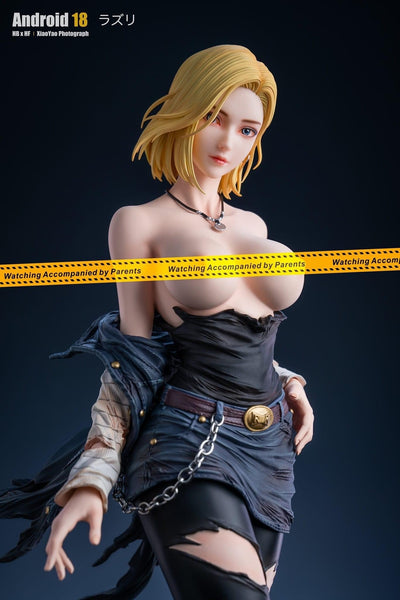 Android 18 1/4 Scale Statue by Hunter Fan x Hero Belief