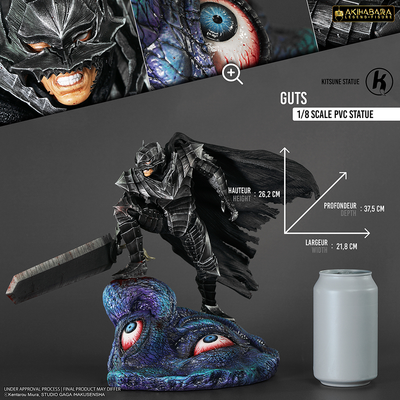 Berserk - Guts Berserker PVC 1/8 Scale Statue