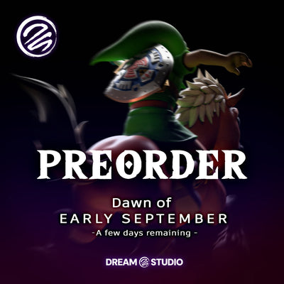 The Legend of Zelda: Majoras Mask - Link Statue by Dream Studio