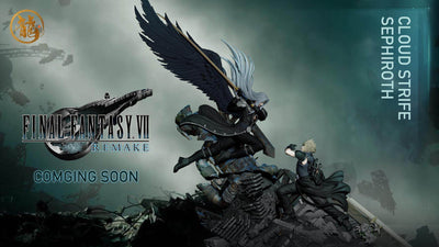 Final Fantasy VII Remake - Cloud vs. Sephiroth Statue