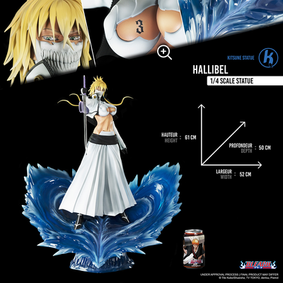 Bleach - Tier Harribel 1/4 Scale Statue