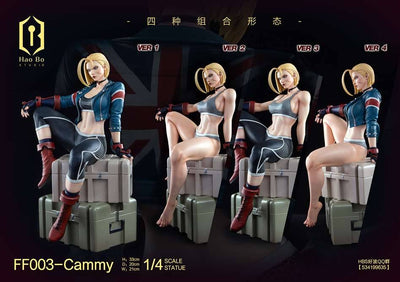 FF003 Cammy (Deluxe) 1/4 Scale Statue
