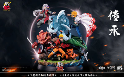 Naruto Shippuden - Inheritance (Naruto, Minato, and Jiraiya) 1/6 Scale Statue