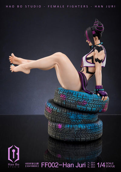 FF002 Juri Han 1/4 Scale Statue
