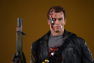 T-800 Life-Size Statue by Inner Studio