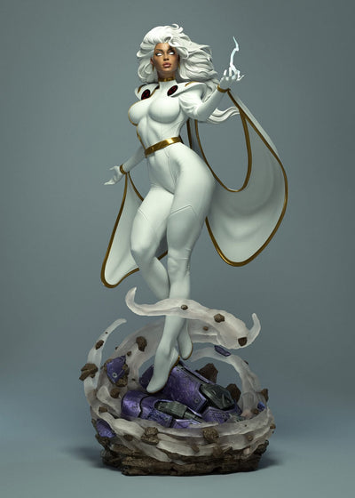 Wind Witch (White) 1/4 Scale Statue by AOX
