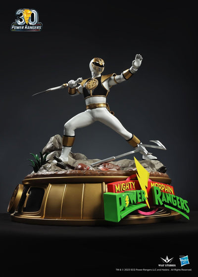 Mighty Morphin' Power Rangers - White Ranger 1/4 Scale Statue
