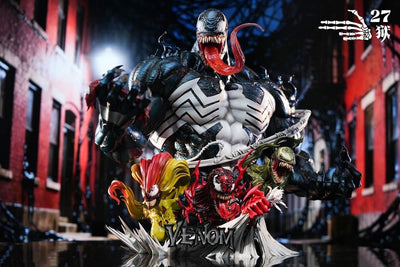 Venom Life-Size Bust by 27abyss