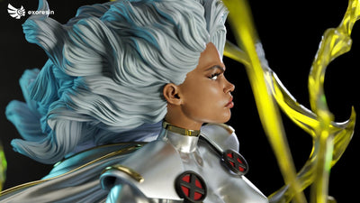 X-Force Storm (Version 2 - Silver) 1/4 Scale Statue by Exorez