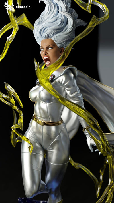 X-Force Storm (Version 2 - Silver) 1/4 Scale Statue by Exorez