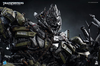 Megatron on Throne Statue