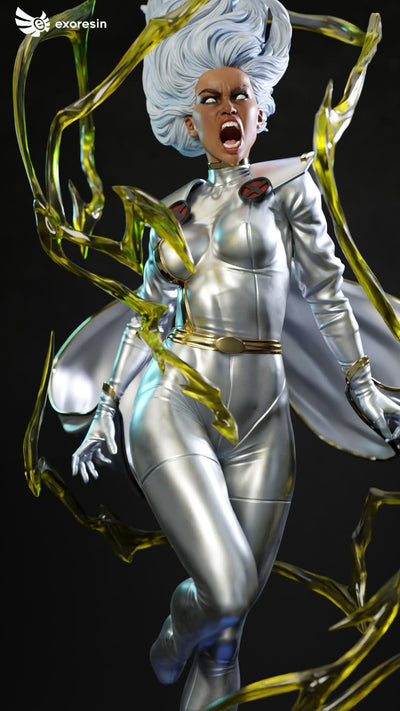 X-Force Storm (Version 2 - Silver) 1/4 Scale Statue by Exorez