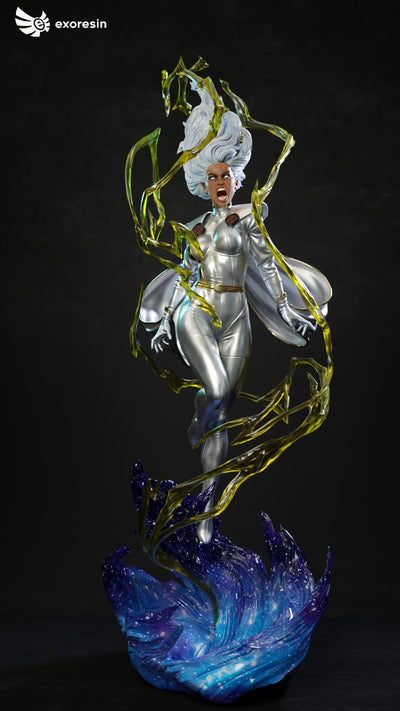 X-Force Storm (Version 2 - Silver) 1/4 Scale Statue by Exorez