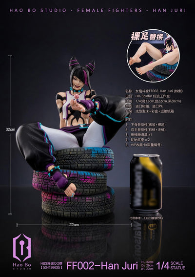 FF002 Juri Han 1/4 Scale Statue