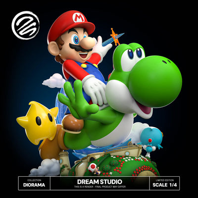 Super Mario Galaxy 2 1/4 Scale Statue by Dream Studio