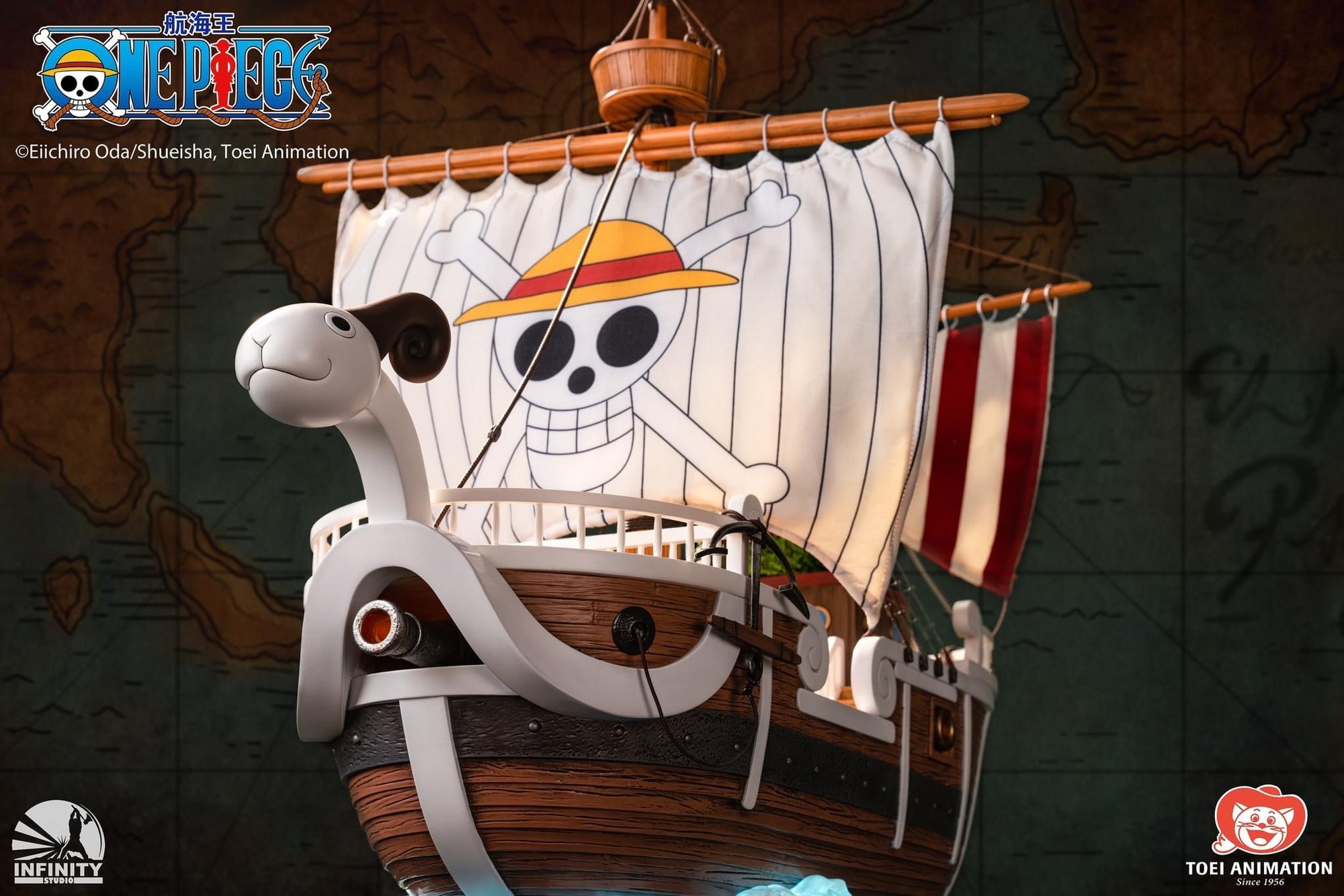 MM Studio One Piece Going Merry Statue w/ LED