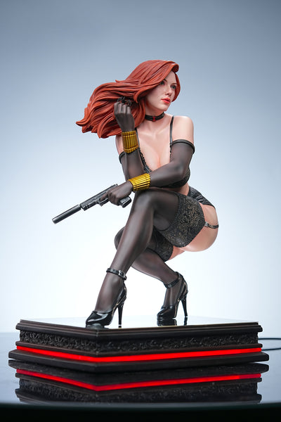 Black Widow (Deluxe) Statue by Cincronize Labs