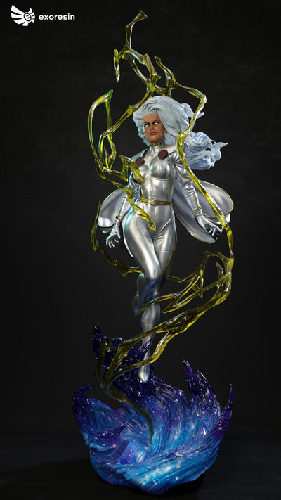 X-Force Storm (Version 2 - Silver) 1/4 Scale Statue by Exorez