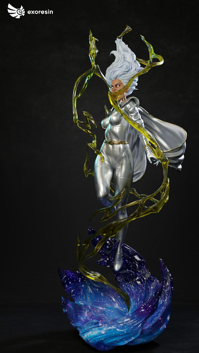X-Force Storm (Version 2 - Silver) 1/4 Scale Statue by Exorez