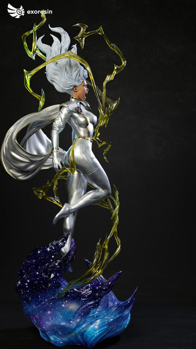 X-Force Storm (Version 2 - Silver) 1/4 Scale Statue by Exorez
