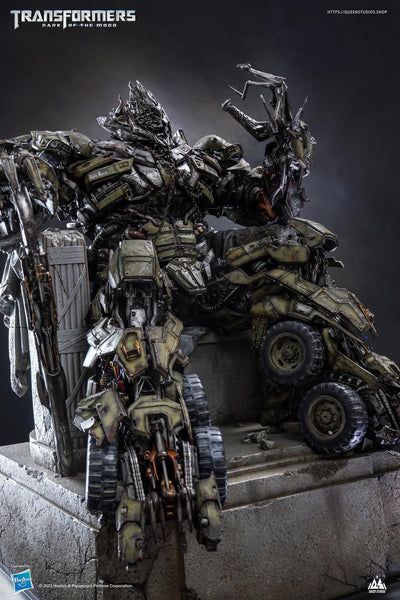 Megatron on Throne Statue