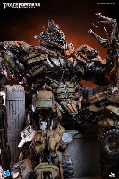 Megatron on Throne Statue
