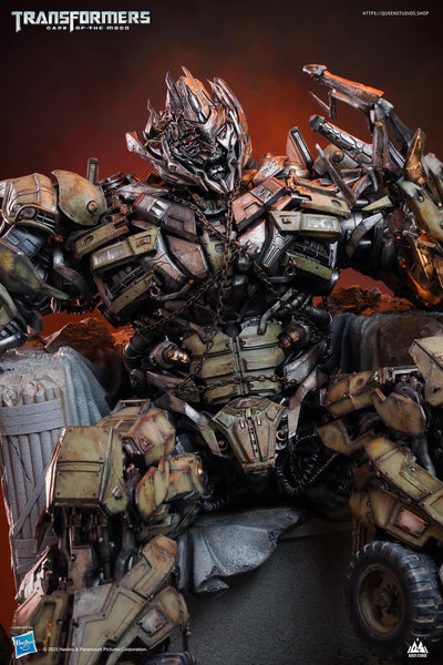 Megatron on Throne Statue
