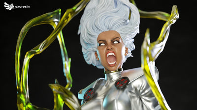 X-Force Storm (Version 2 - Silver) 1/4 Scale Statue by Exorez