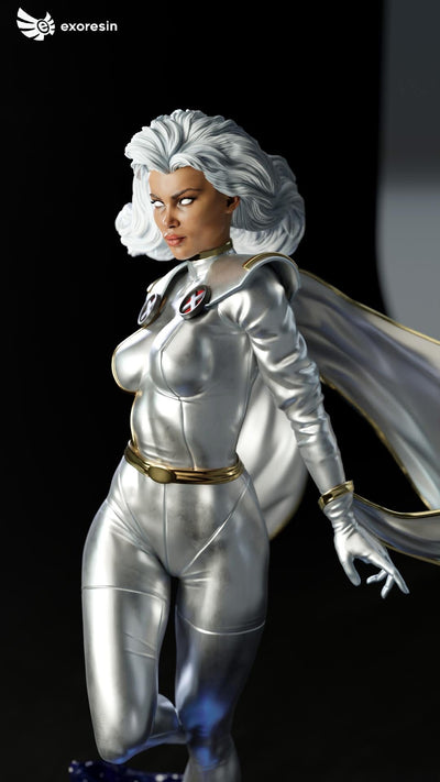 X-Force Storm (Version 2 - Silver) 1/4 Scale Statue by Exorez