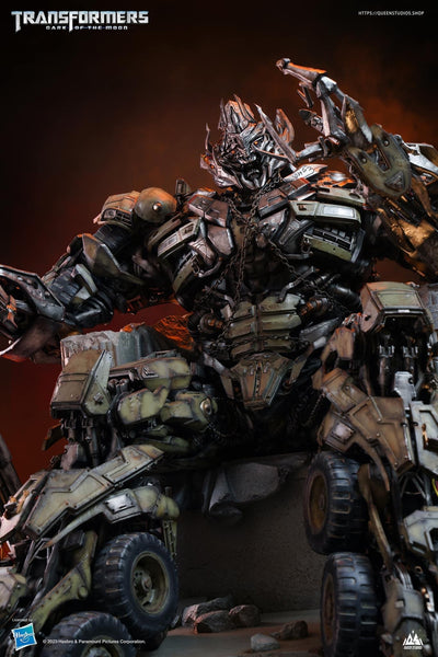 Megatron on Throne Statue
