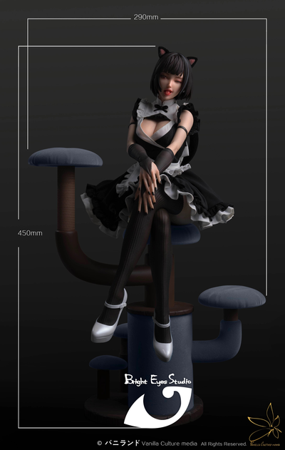 Cat Maid Daisy (Silicone Version) 1/4 Scale Statue