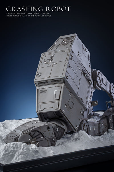Hoth Crashing Robot (AT-AT) Statue by Force Laboratory