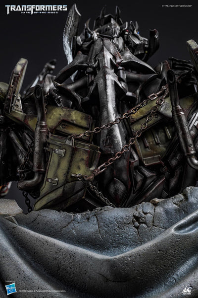 Megatron on Throne Statue