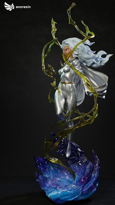 X-Force Storm (Version 2 - Silver) 1/4 Scale Statue by Exorez