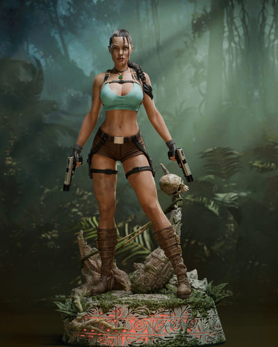 Lara Croft 1/4 Scale Statue