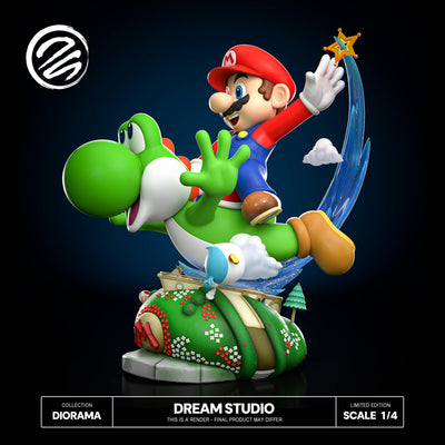 Super Mario Galaxy 2 1/4 Scale Statue by Dream Studio
