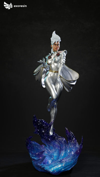 X-Force Storm (Version 2 - Silver) 1/4 Scale Statue by Exorez