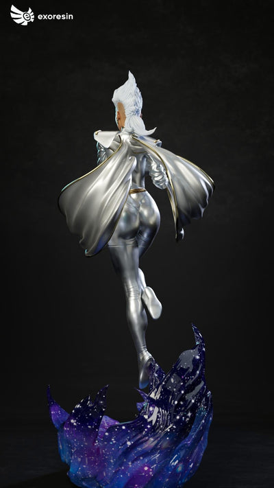 X-Force Storm (Version 2 - Silver) 1/4 Scale Statue by Exorez