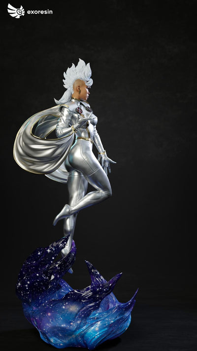 X-Force Storm (Version 2 - Silver) 1/4 Scale Statue by Exorez