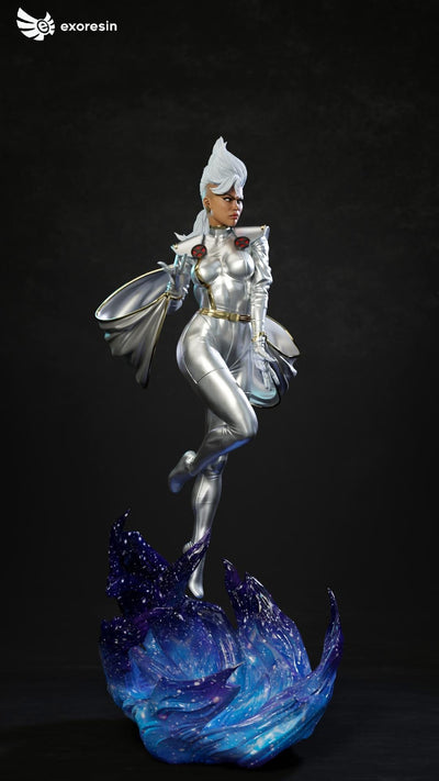 X-Force Storm (Version 2 - Silver) 1/4 Scale Statue by Exorez