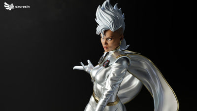 X-Force Storm (Version 2 - Silver) 1/4 Scale Statue by Exorez